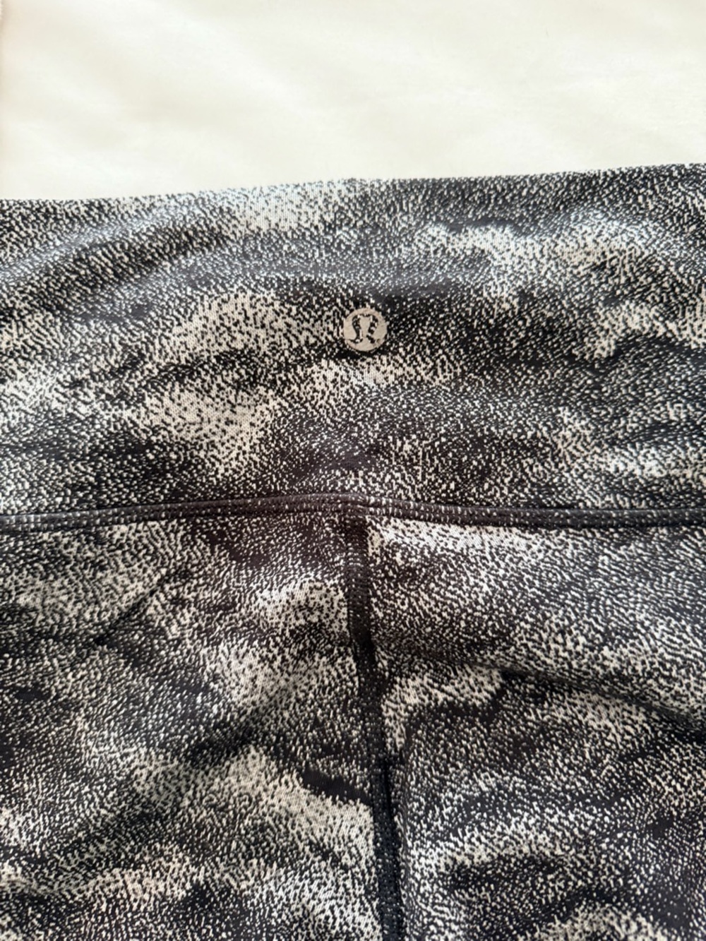 lululemon athletica Black & White Speckled High-Rise Leggings